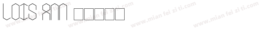 Lois Ann字体转换